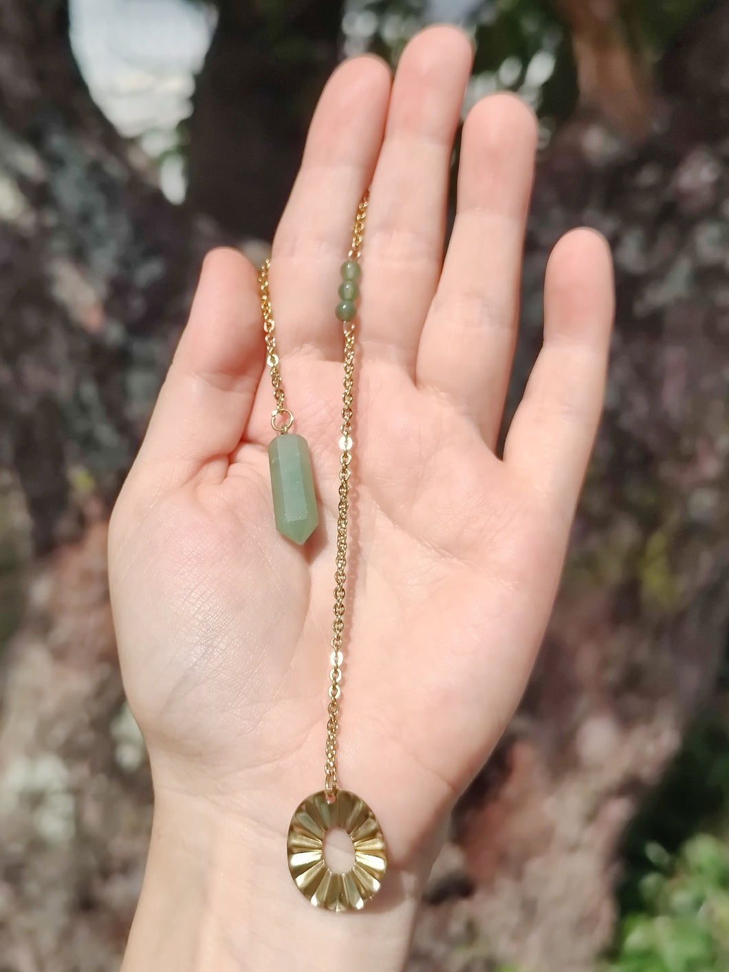 Pendule • Aventurine verte