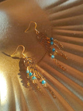 Charger l&#39;image dans la galerie, Boucles Gabrielle • Apatite bleue
