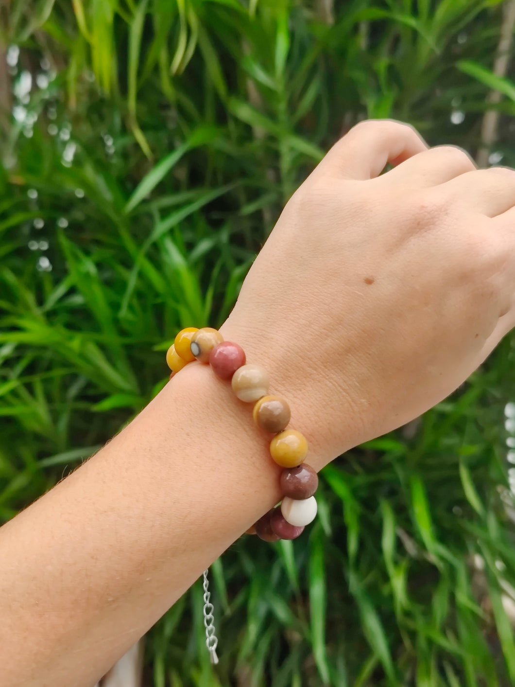 Bracelet Jaspe Mookaite